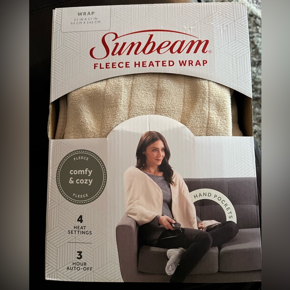 Sunbeam Fleece Heated Wrap